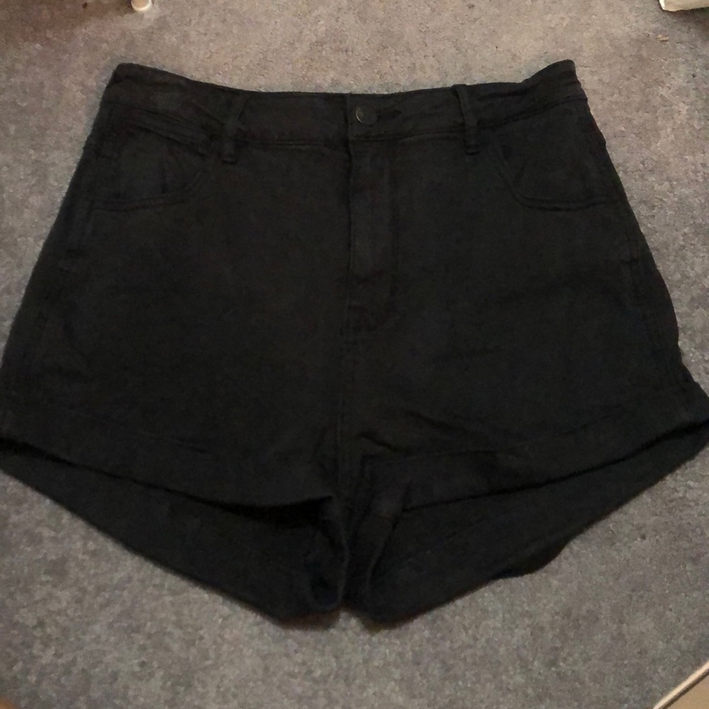 barely worn high waisted jean shorts